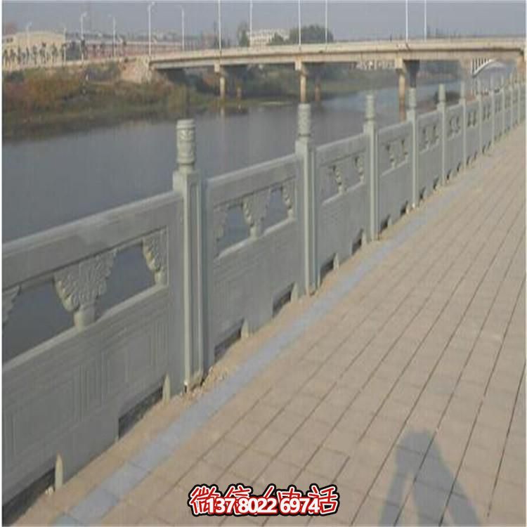 精美青石雕刻欄板，提升景區(qū)、寺廟、湖邊裝飾效果