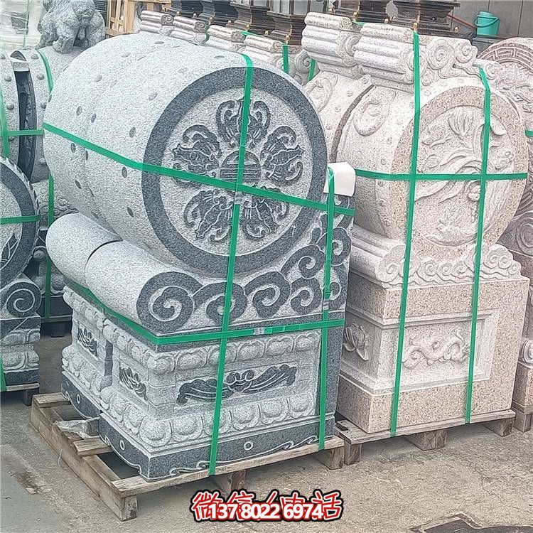新中式石門墩抱鼓，韻味獨特