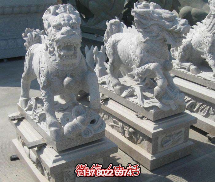 精美大理石石雕麒麟雕塑,一件精致的家居裝點(diǎn)品 精美大理石石雕麒麟雕塑,一件精致的家居裝點(diǎn)品