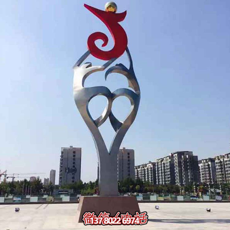 創意大型不銹鋼景觀擺件，點綴戶外廣場園林