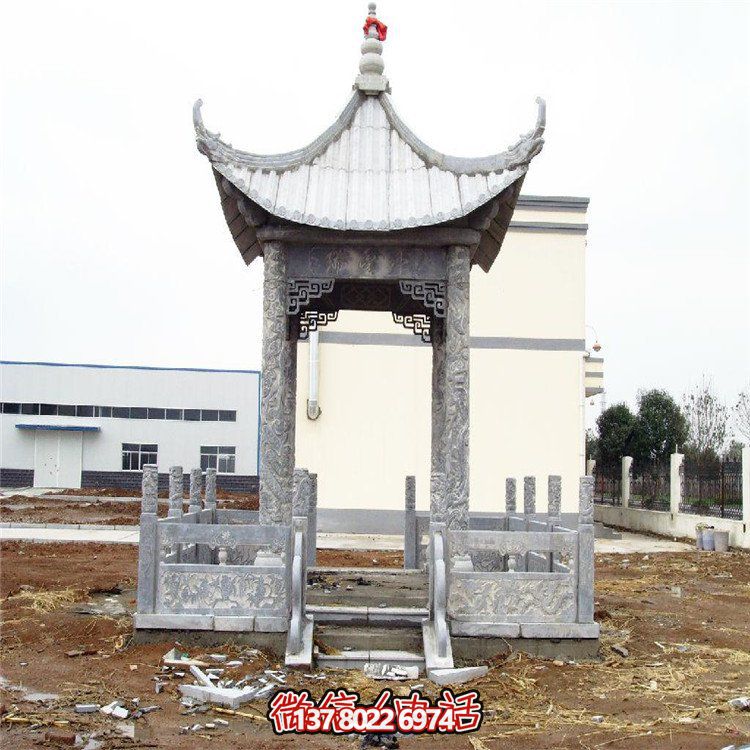大理石石雕涼亭，為您的園林增添大型雕塑裝飾