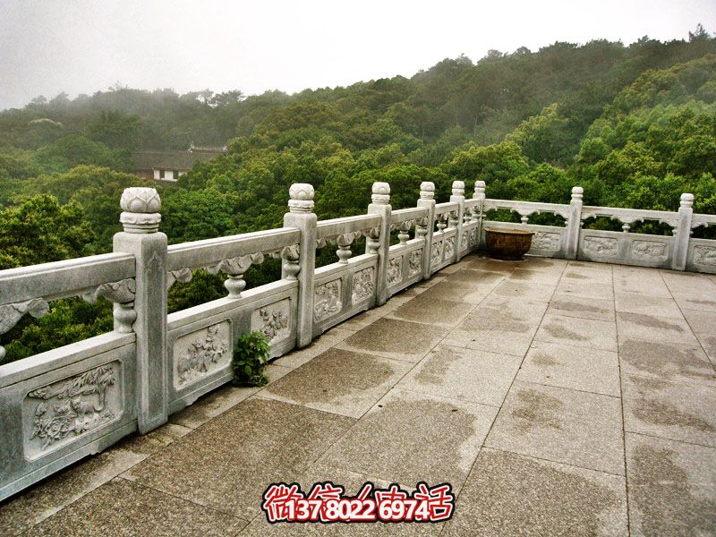 穿越古典，現代與古老相結合大理宮殿陽臺戶外石欄桿之旅