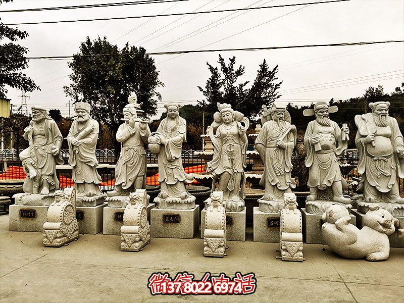 游覽大理古城，欣賞至尊神佛石雕八仙雕塑